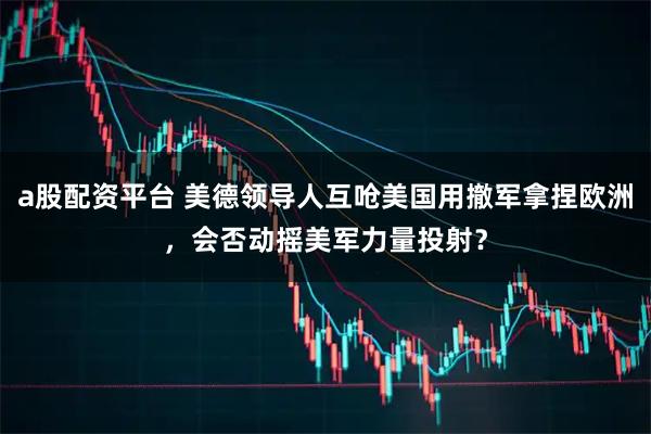 a股配资平台 美德领导人互呛美国用撤军拿捏欧洲，会否动摇美军力量投射？